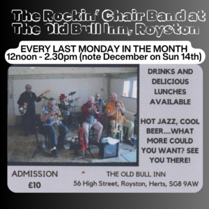 Monthly Lunchtime Jazz -‘The Rockin’ Chair Band’