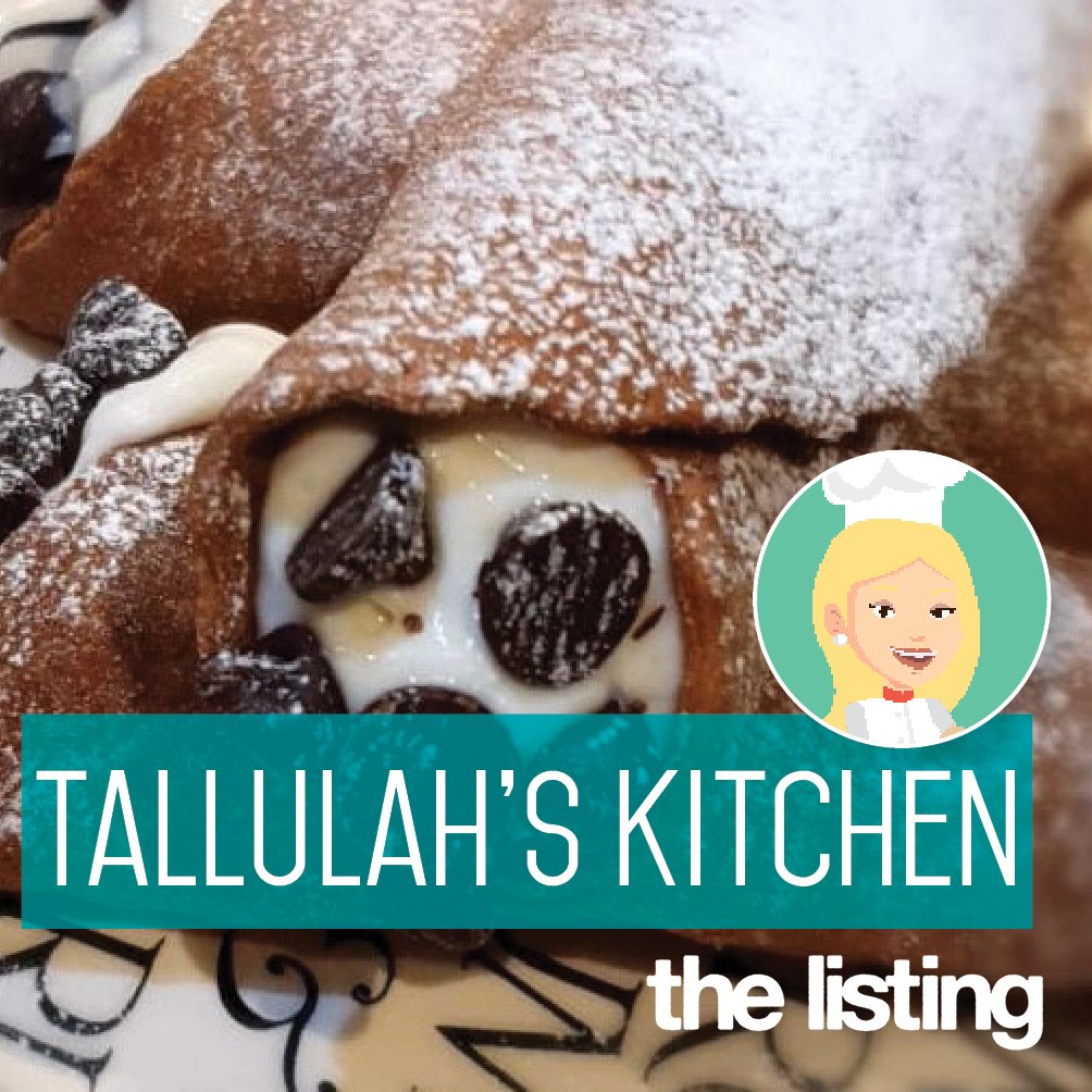 Tallulah’s Kitchen… Cannoli – Chocolate and Vanilla
