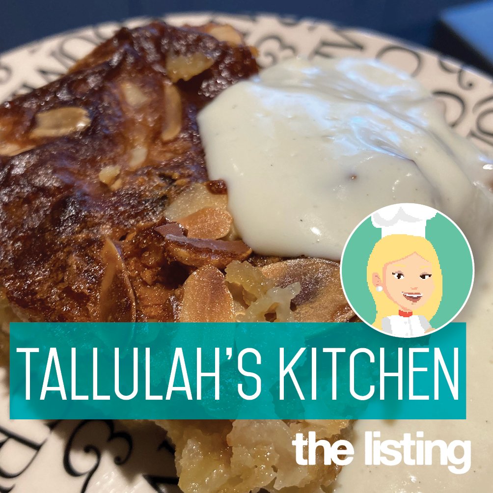 Tallulah’s Kitchen… Apricot and Almond Sponge Pudding