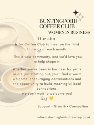 Buntingford Coffee Shop – Women in Business Networking Buntingford Coffee Shop – Women in Business Networking